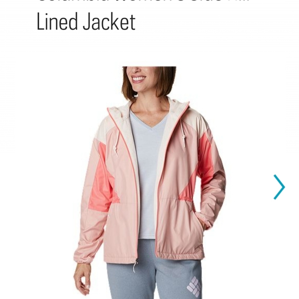 Womens large Columbia lined jacket
